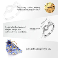 Wedding Rings for Women Infinity - mosquito-blue.myshopify.com