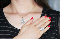 Ladies Crystal Engagement Ring - mosquito-blue.myshopify.com